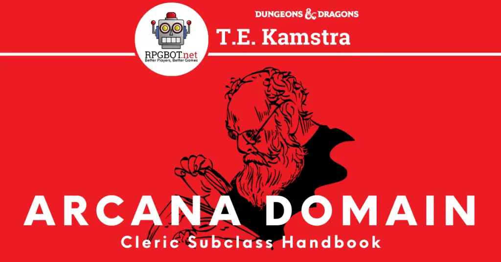 Arcana Domain Cleric 5e DnD 5th Edition Subclass Handbook RPGBOT