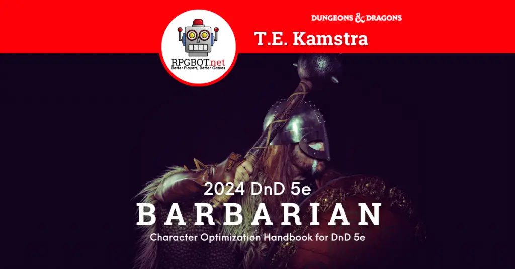 Barbarian Class Guide DnD 2024